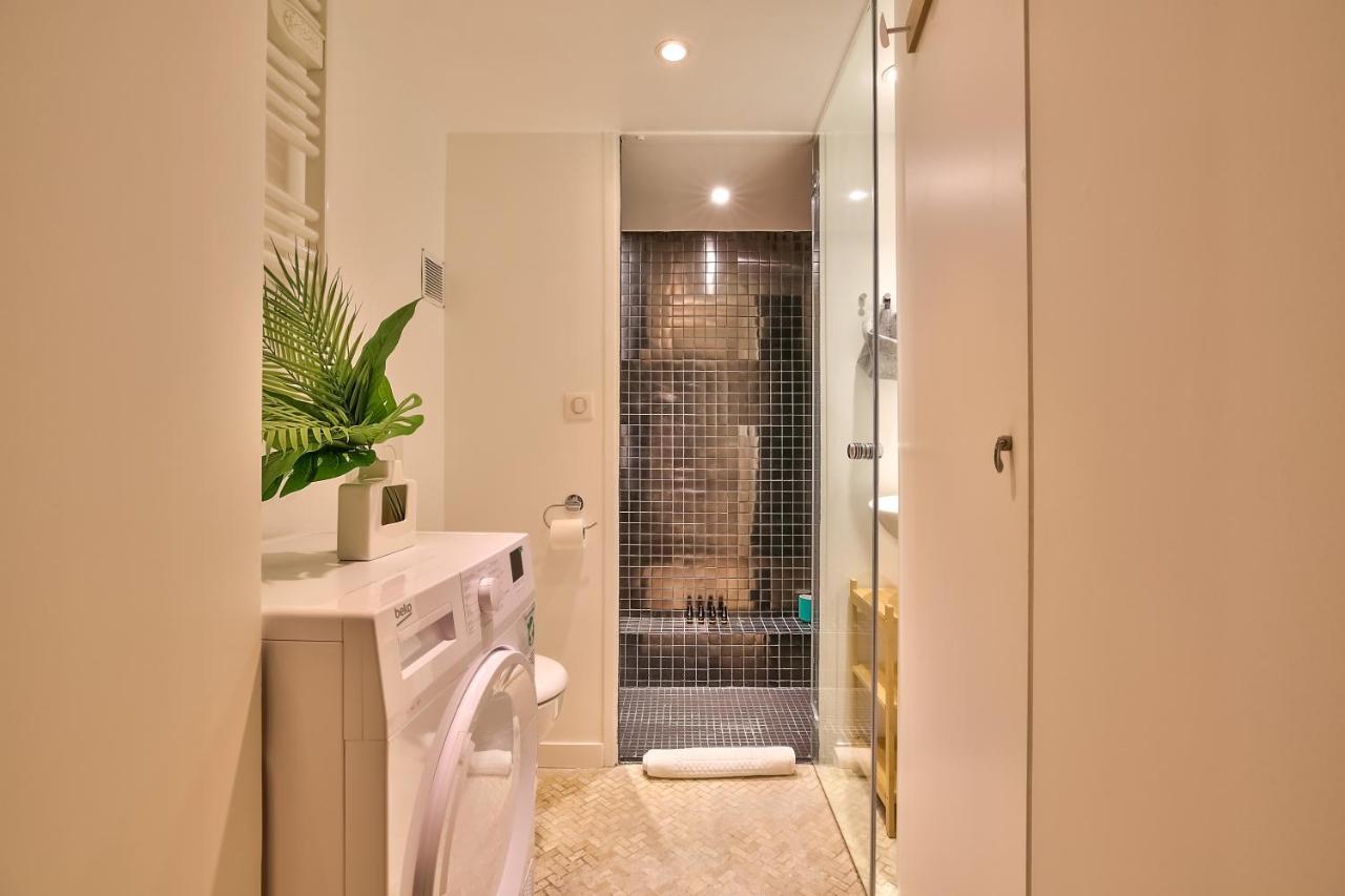 New Stunning 4 Bdrs Apt, With Ac - Le Marais Parigi Esterno foto