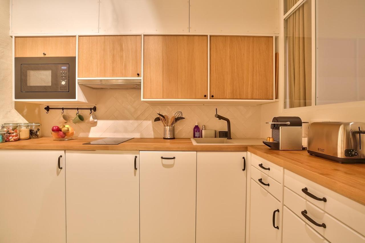 New Stunning 4 Bdrs Apt, With Ac - Le Marais Parigi Esterno foto