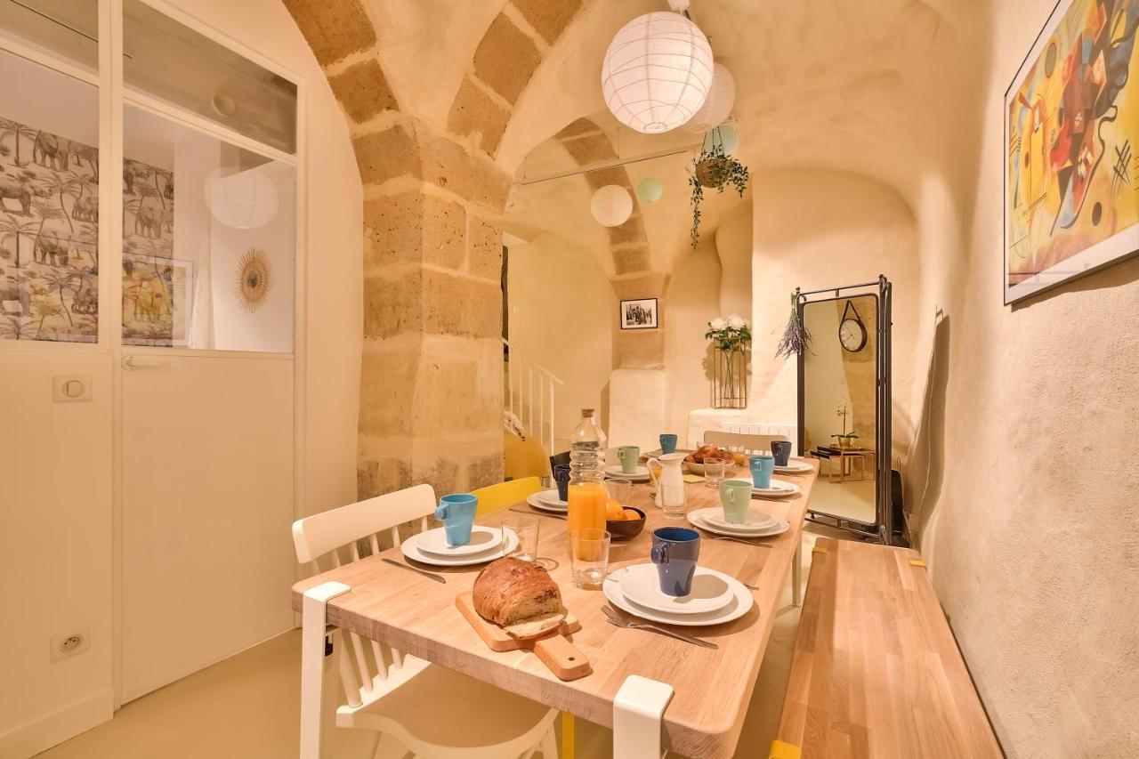 New Stunning 4 Bdrs Apt, With Ac - Le Marais Parigi Esterno foto